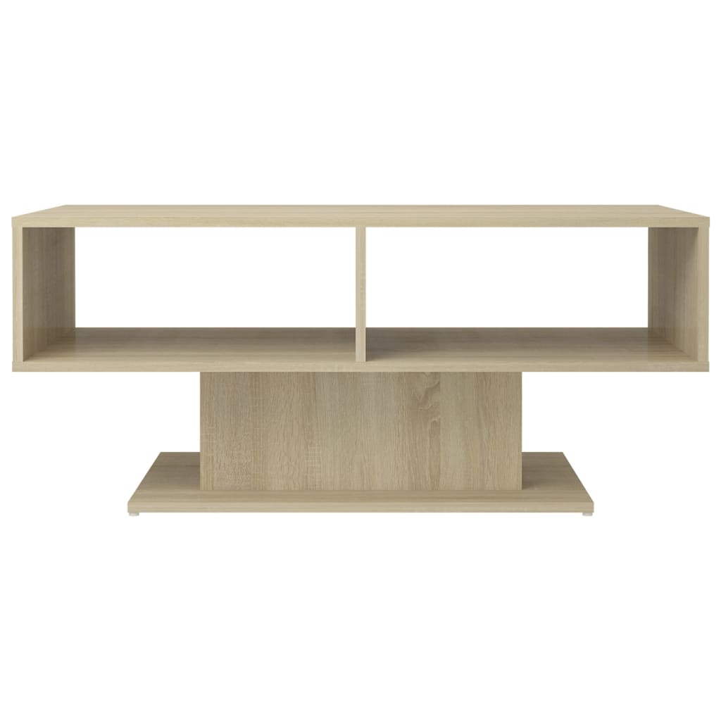 Tavolino Salotto Rovere Sonoma 103,5x50x44,5 Legno Multistrato
