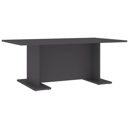 Tavolino da Salotto Grigio 103,5x60x40 cm in Legno Multistrato