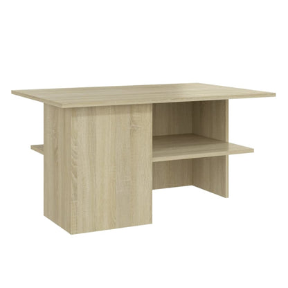 Tavolino Salotto Rovere Sonoma 90x60x46,5 cm Legno Multistrato