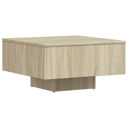 Tavolino Salotto Rovere Sonoma 60x60x31,5 cm Legno Multistrato