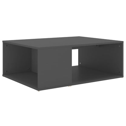 Tavolino da Salotto Grigio 90x67x33 cm in Legno Multistrato