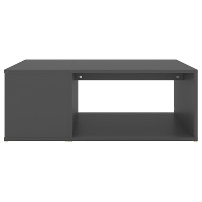 Tavolino da Salotto Grigio 90x67x33 cm in Legno Multistrato