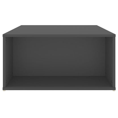 Tavolino da Salotto Grigio 90x67x33 cm in Legno Multistrato