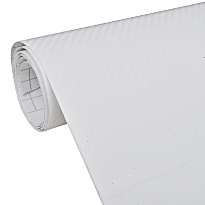 Pellicole per Auto 2 pz 3D Bianche 100x150 cm+50x150 cm
