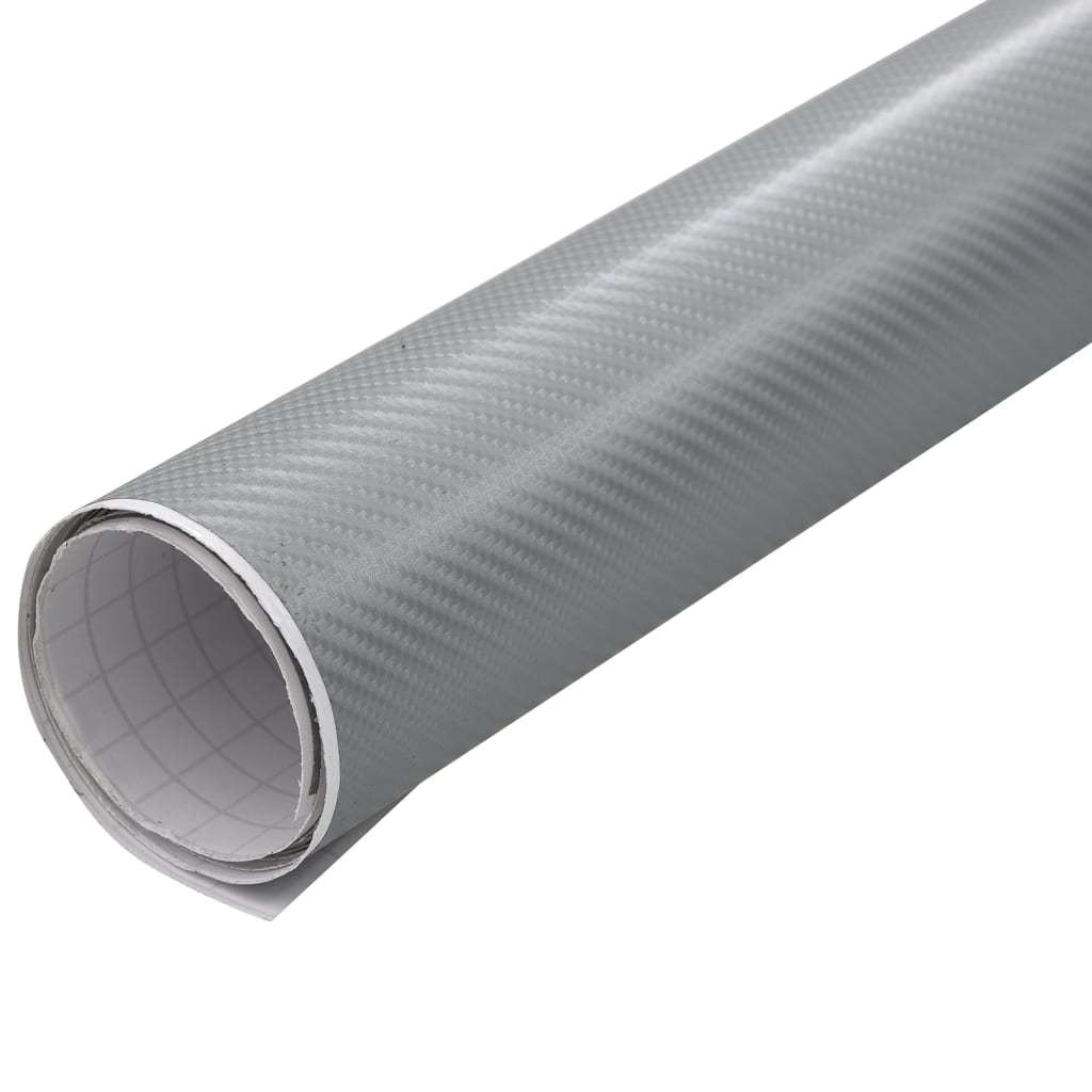 Pellicola per Auto 4D Argento 100x150 cm