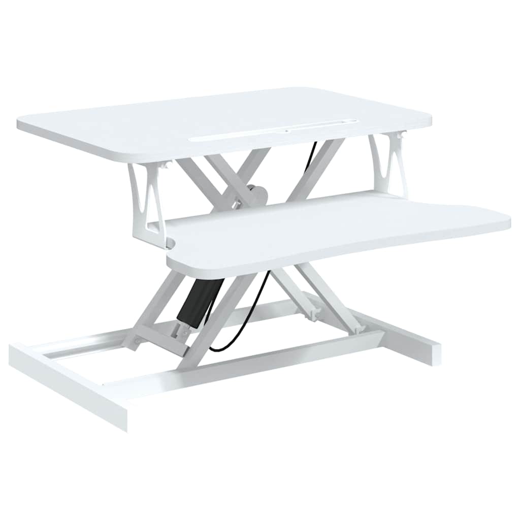 Banco da Lavoro Regolabile 60x40x(13-41,5)cm in Acciaio e Legno