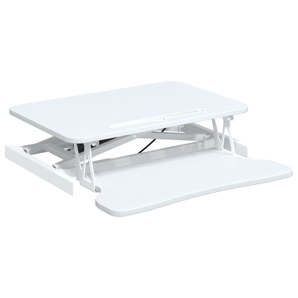 Banco da Lavoro Regolabile 60x40x(13-41,5)cm in Acciaio e Legno