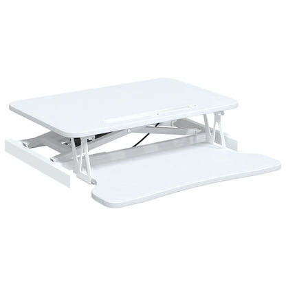 Banco da Lavoro Regolabile 60x40x(13-41,5)cm in Acciaio e Legno