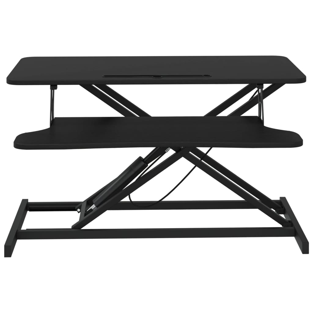 Banco da Lavoro Regolabile 90x40x(13-50) cm in Acciaio e Legno