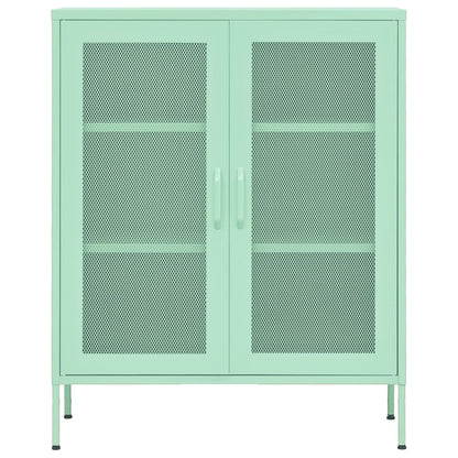 Armadietto Menta 80x35x101,5 cm in Acciaio