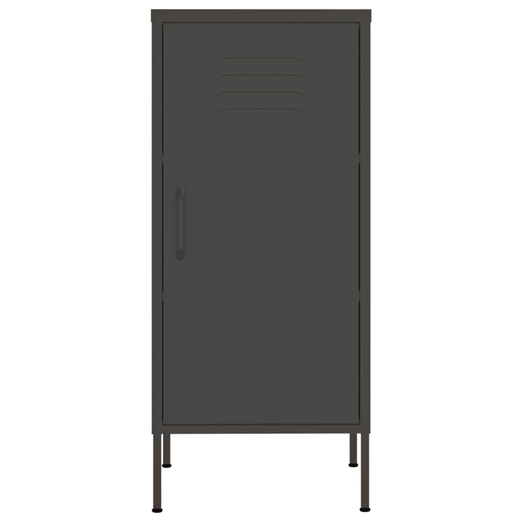 Armadietto Antracite 42,5x35x101,5 cm in Acciaio
