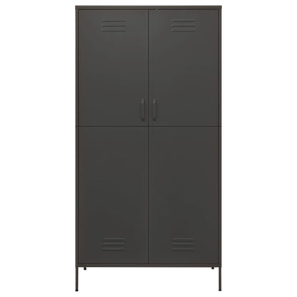 Armadio Antracite 90x50x180 cm in Acciaio