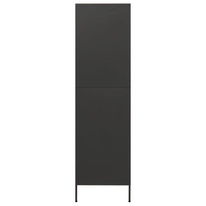 Armadio Antracite 90x50x180 cm in Acciaio