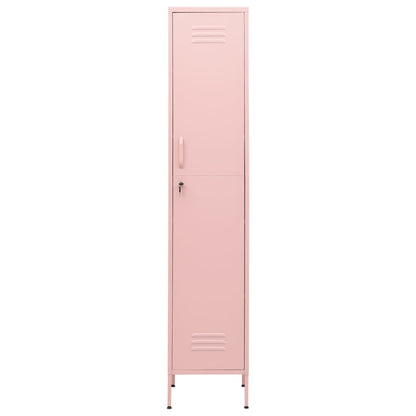 Armadio Rosa 35x46x180 cm in Acciaio