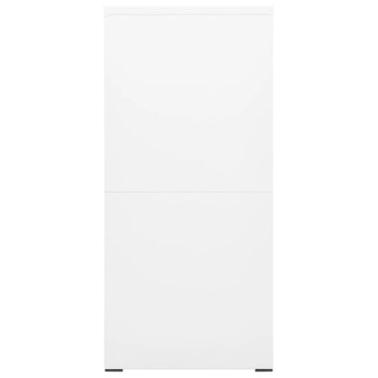 Armadio Classificatore Bianco 46x62x133 cm in Acciaio