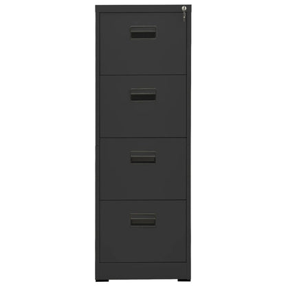 Armadio Classificatore Antracite 46x62x133 cm in Acciaio