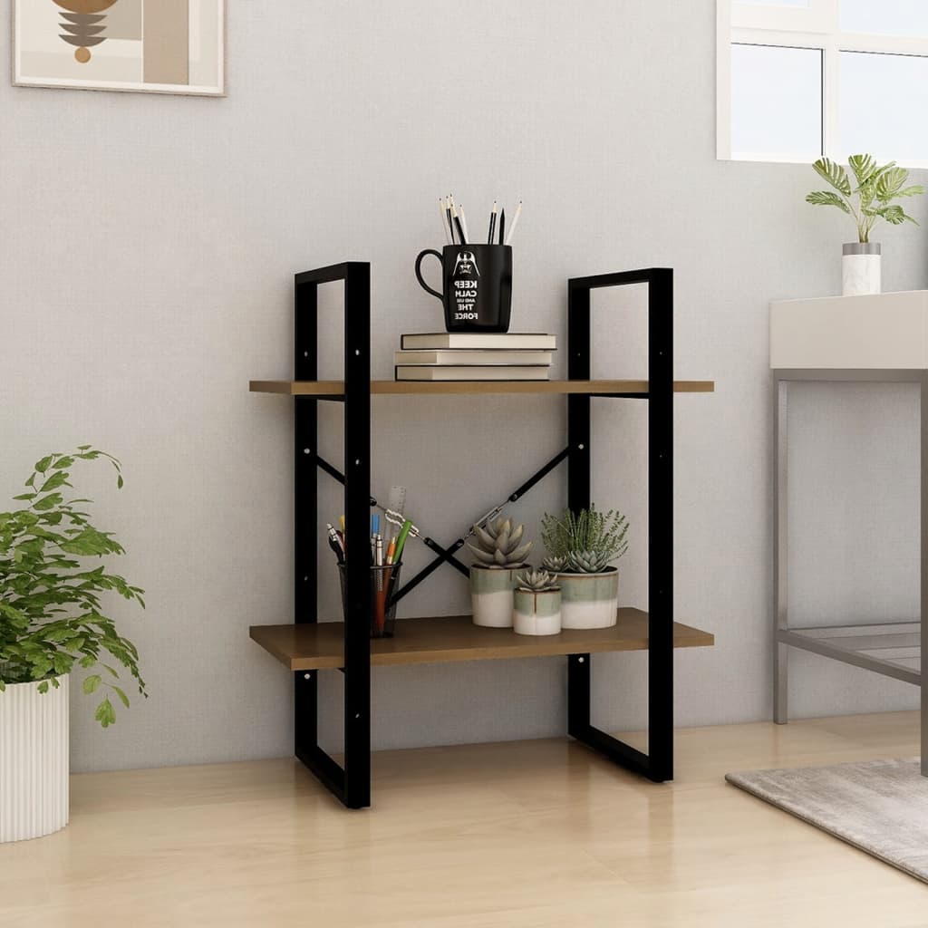 Libreria Ambra 60x30x70 cm in Legno Massello di Pino
