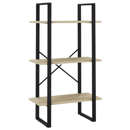 Scaffale Portaoggetti Sonoma 60x30x105 cm in Legno Multistrato