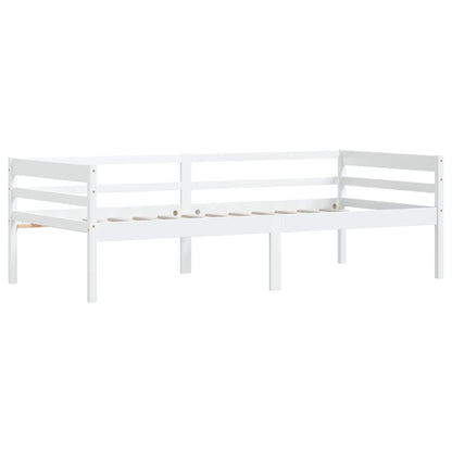 Dormeuse Estraibile senza Materasso Bianca Legno Pino 90x200 cm