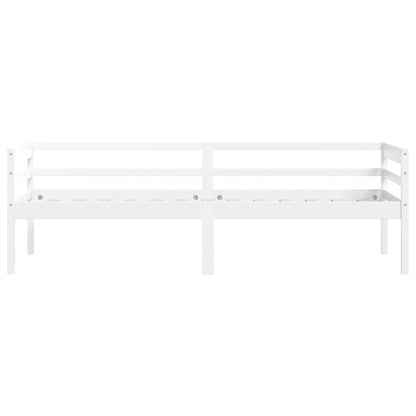 Dormeuse Estraibile senza Materasso Bianca Legno Pino 90x200 cm