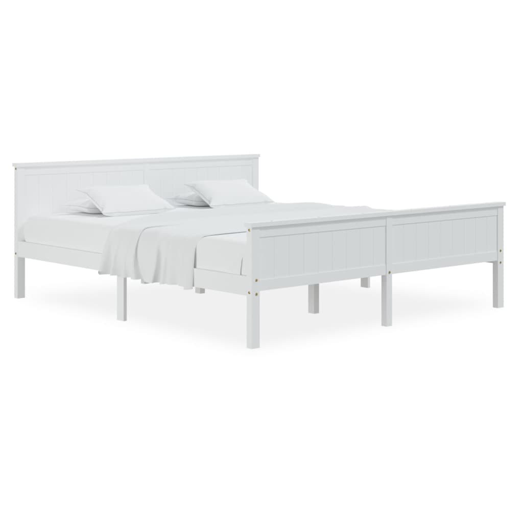 Giroletto in Legno Massello di Pino Bianco 200x200 cm