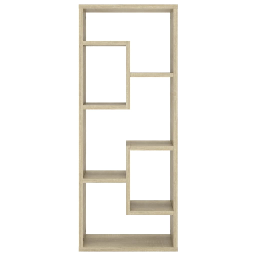 Scaffale a Parete Rovere Sonoma 36x16x90 cm Legno Multistrato
