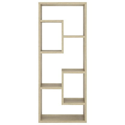 Scaffale a Parete Rovere Sonoma 36x16x90 cm Legno Multistrato
