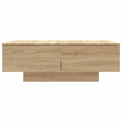 Tavolino da Salotto Rovere Sonoma 90x60x31 cm Legno Multistrato