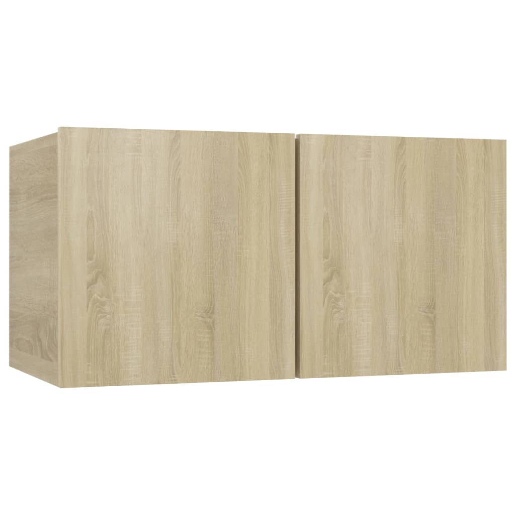 Mobile Porta TV Pensile Rovere Sonoma 60x30x30 cm