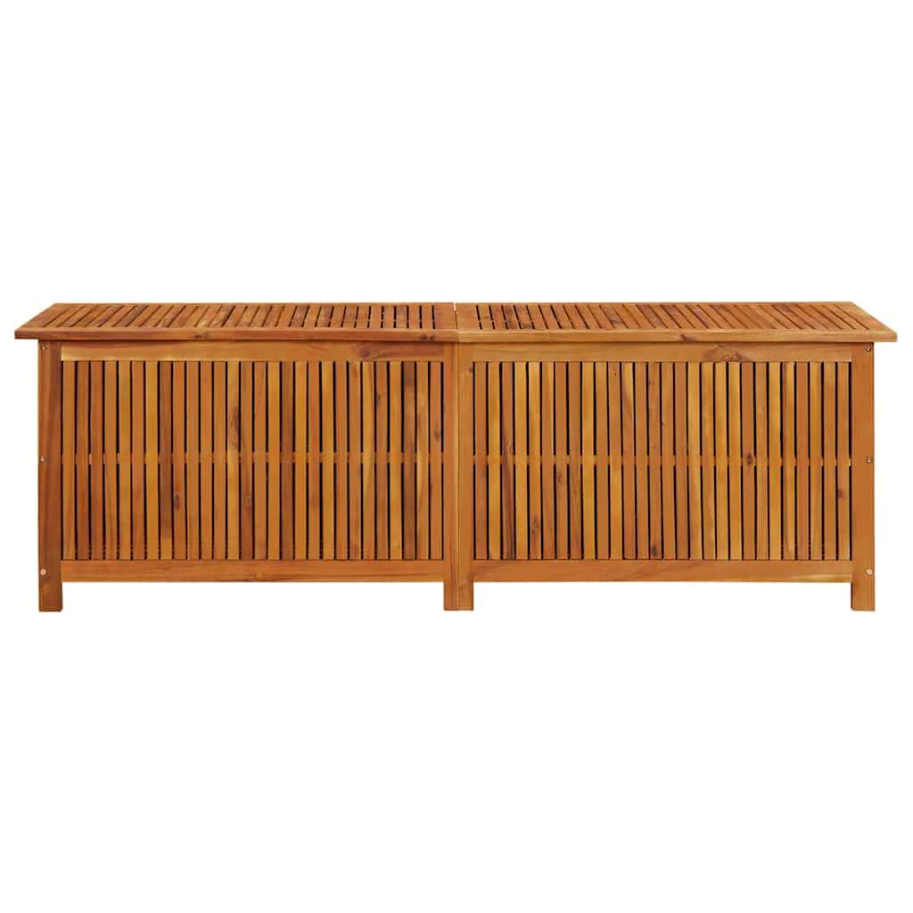 Contenitore da Giardino 175x50x58cm in Legno Massello di Acacia