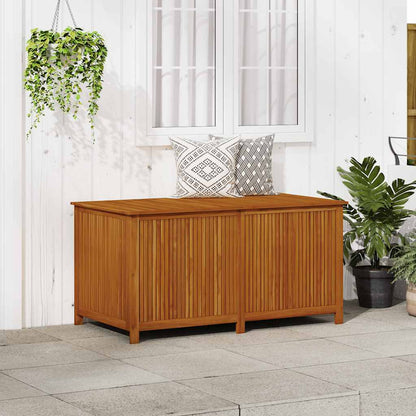 Contenitore da Giardino 150x80x75cm in Legno Massello di Acacia