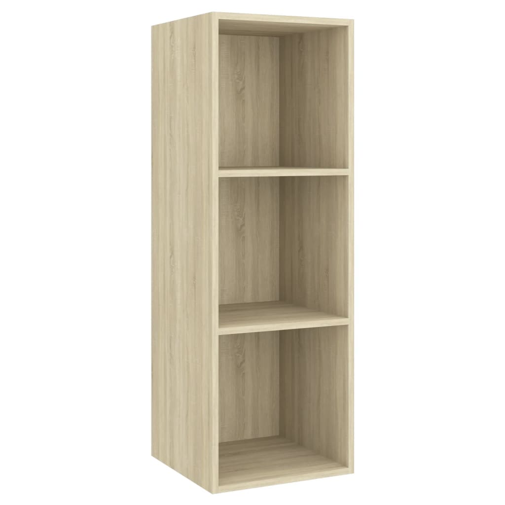 Set Mobili TV 3 pz Rovere Sonoma in Legno Multistrato
