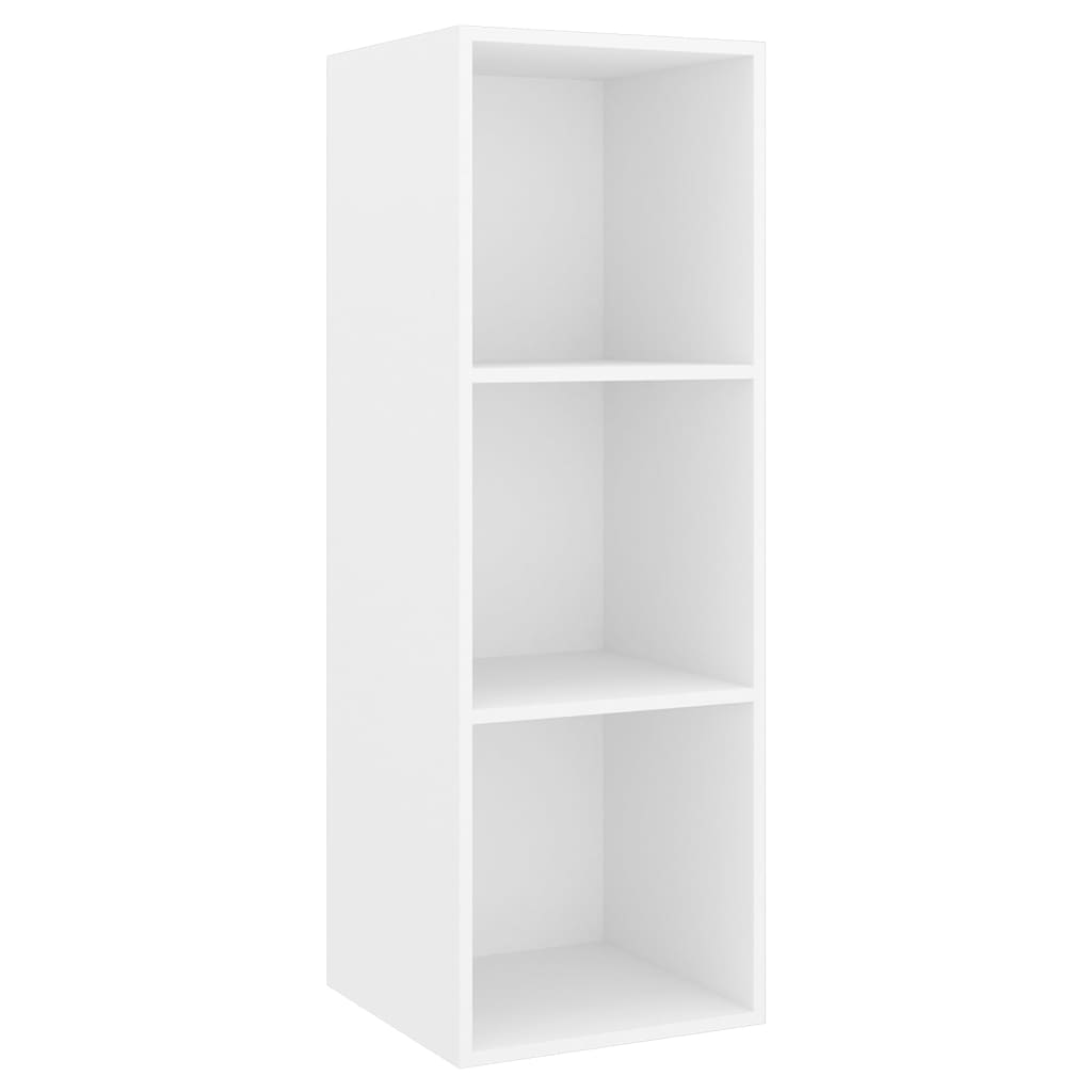 Set Mobile TV 2 pz Bianco in Truciolato
