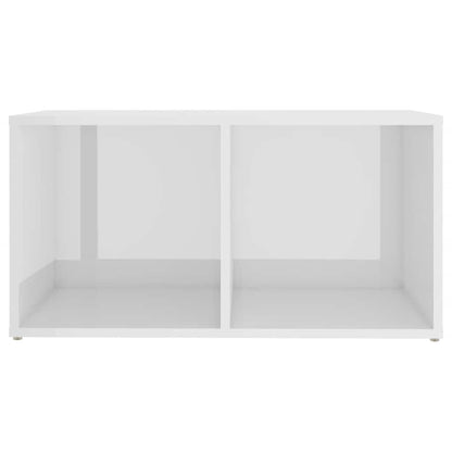 Mobili TV 2 pz Bianco Lucido 72x35x36,5 cm in Legno Multistrato