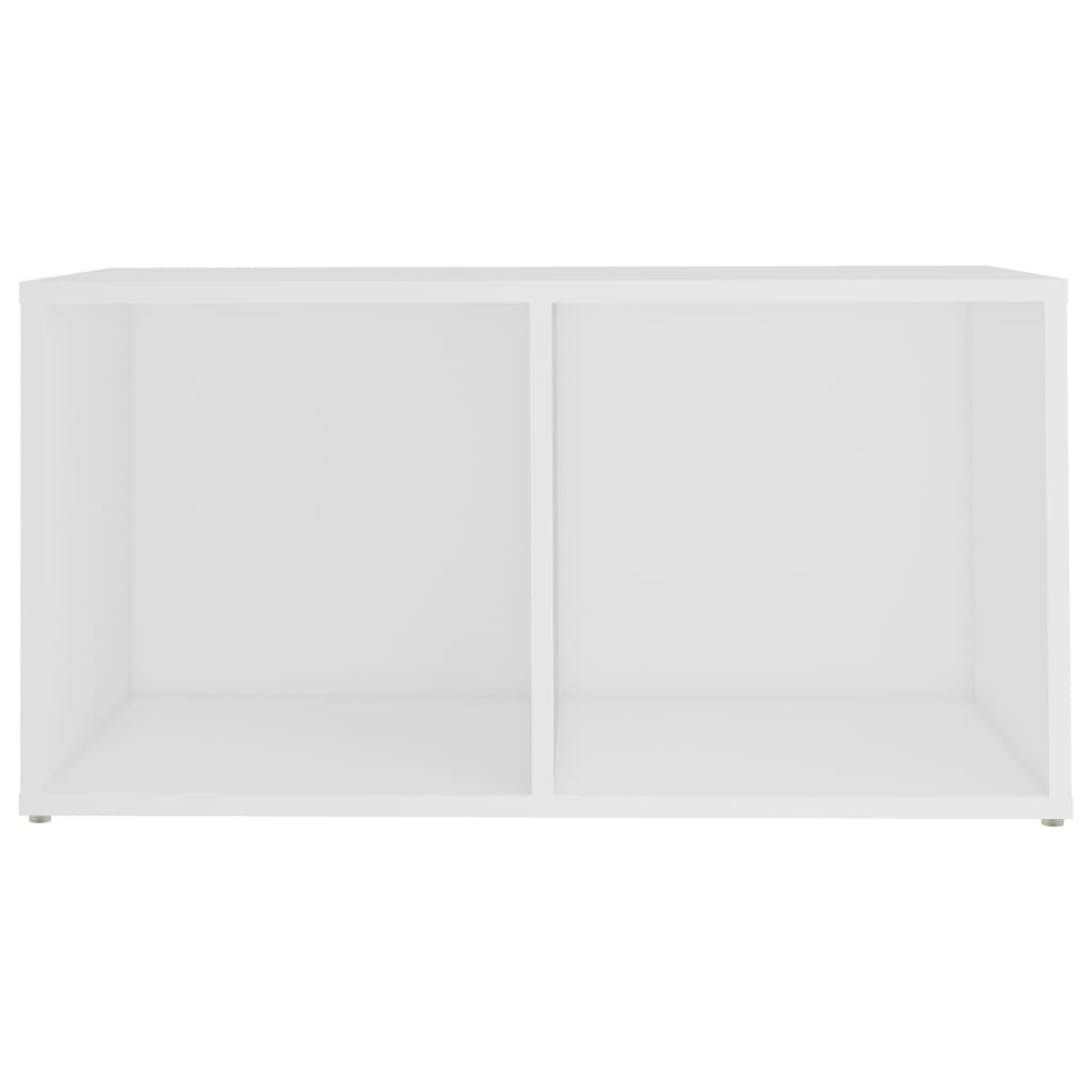 Mobili Porta TV 2 pz Bianco 72x35x36,5 cm in Legno Multistrato