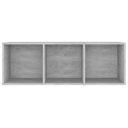 Mobili TV 4 pz Grigio Cemento 107x35x37 cm in Legno Multistrato