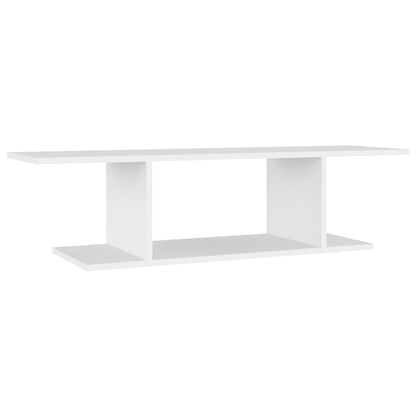 Mobile Porta TV a Parete Bianco 103x30x26,5 cm