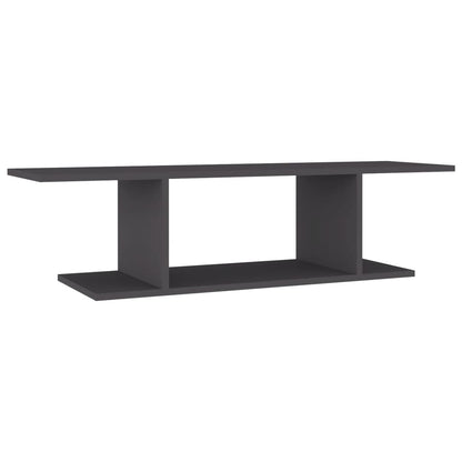 Mobile Porta TV a Parete Grigio 103x30x26,5 cm