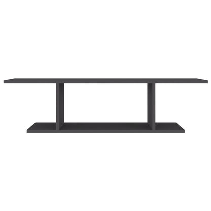 Mobile Porta TV a Parete Grigio 103x30x26,5 cm