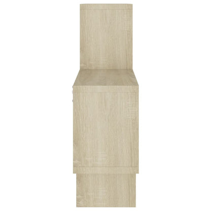 Scaffale Parete Auto Rovere Sonoma 82x15x51cm Legno Multistrato