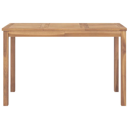 Tavolo da Pranzo per Giardino 120x70x77 cm in Massello di Teak