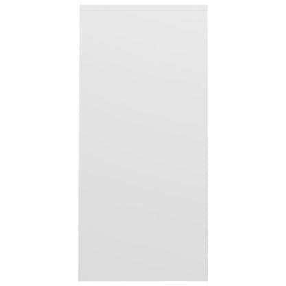 Scrivania Bianca 102,5x35x75 cm in Legno Multistrato