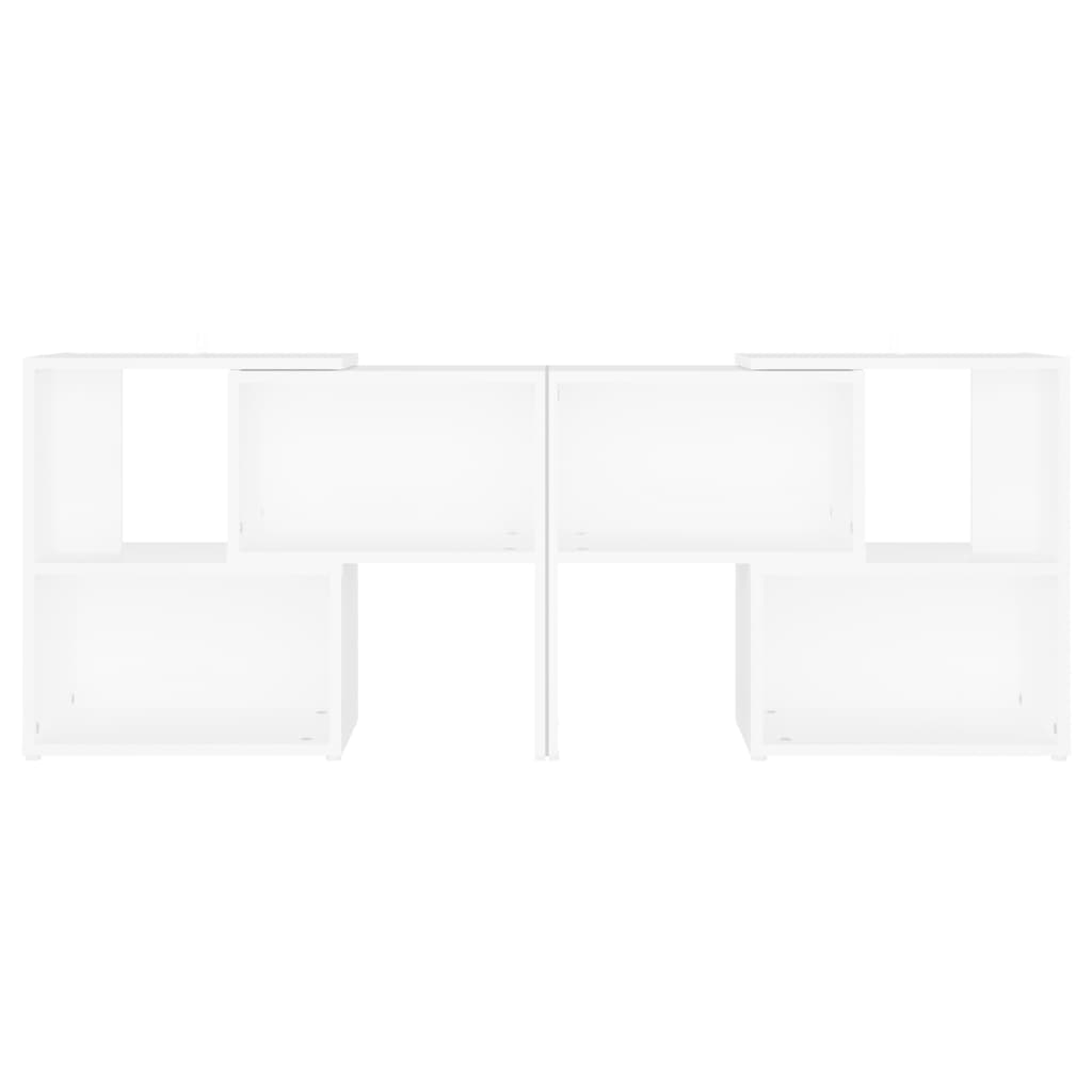 Mobile TV Bianco 104x30x52 cm inLegno Multistrato