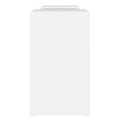 Mobile TV Bianco 104x30x52 cm inLegno Multistrato