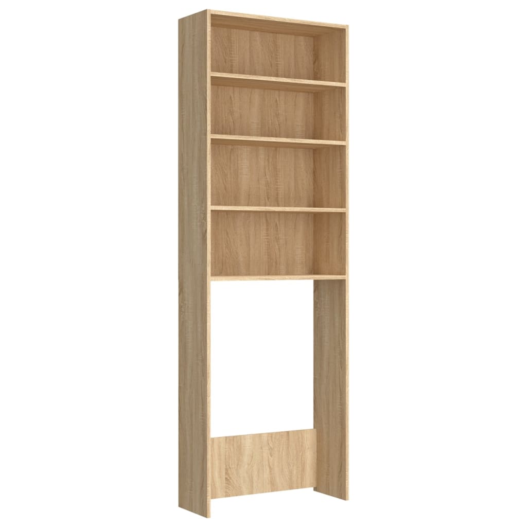 Mobile per Lavatrice Rovere Sonoma 64x24x190 cm