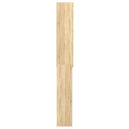 Mobile per Lavatrice Rovere Sonoma 64x25,5x190 cm