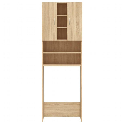 Mobile per Lavatrice Rovere Sonoma 64x25,5x190 cm