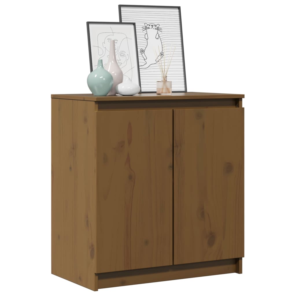Armadietto ambra 60x36x65 cm in Legno Massello di Pino
