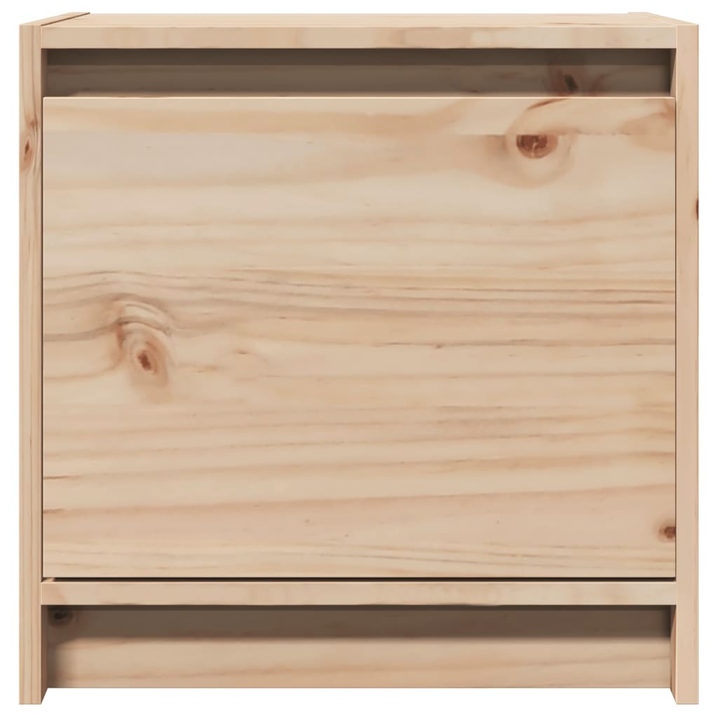 Comodino 40x30,5x40 cm in Legno Massello di Pino