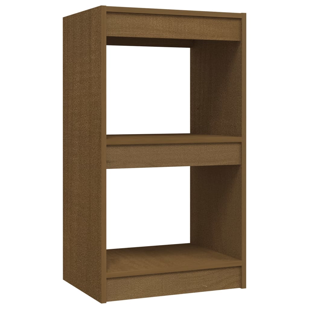 Libreria Marrone Ambra 40x30x71,5 cm in Legno Massello di Pino